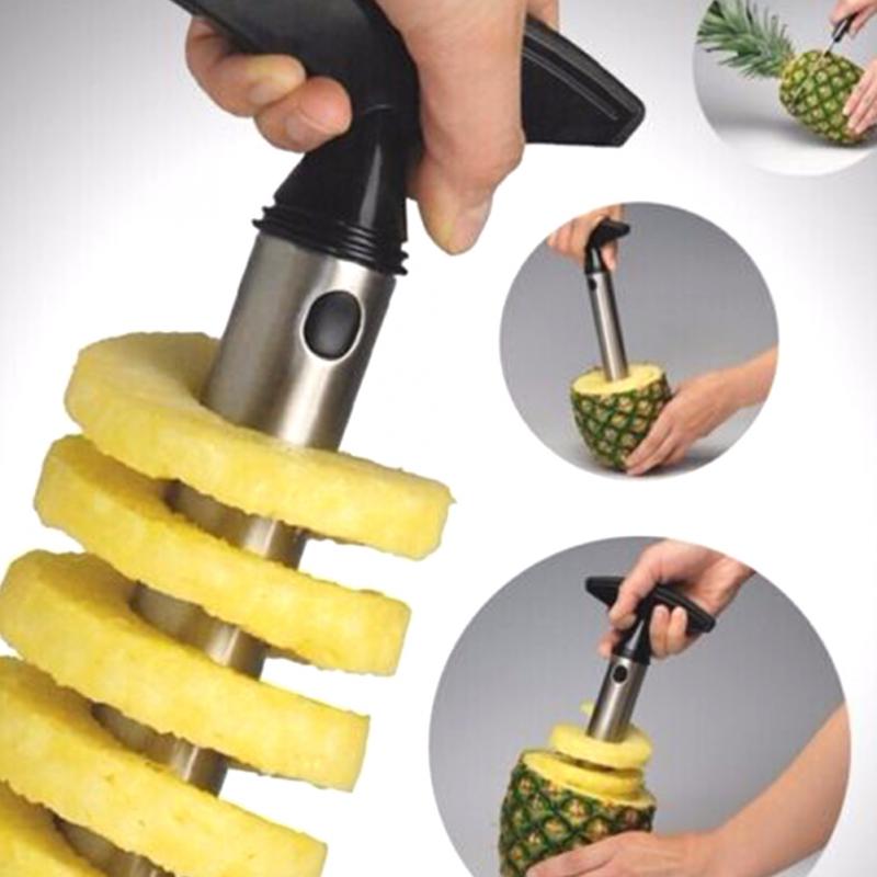 The Pineapple Pro: Stainless Steel Pineapple Slicer, Corer, and Spiralizer